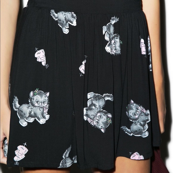 Iron Fist Dresses & Skirts - Iron fist pussy cat skater skirt